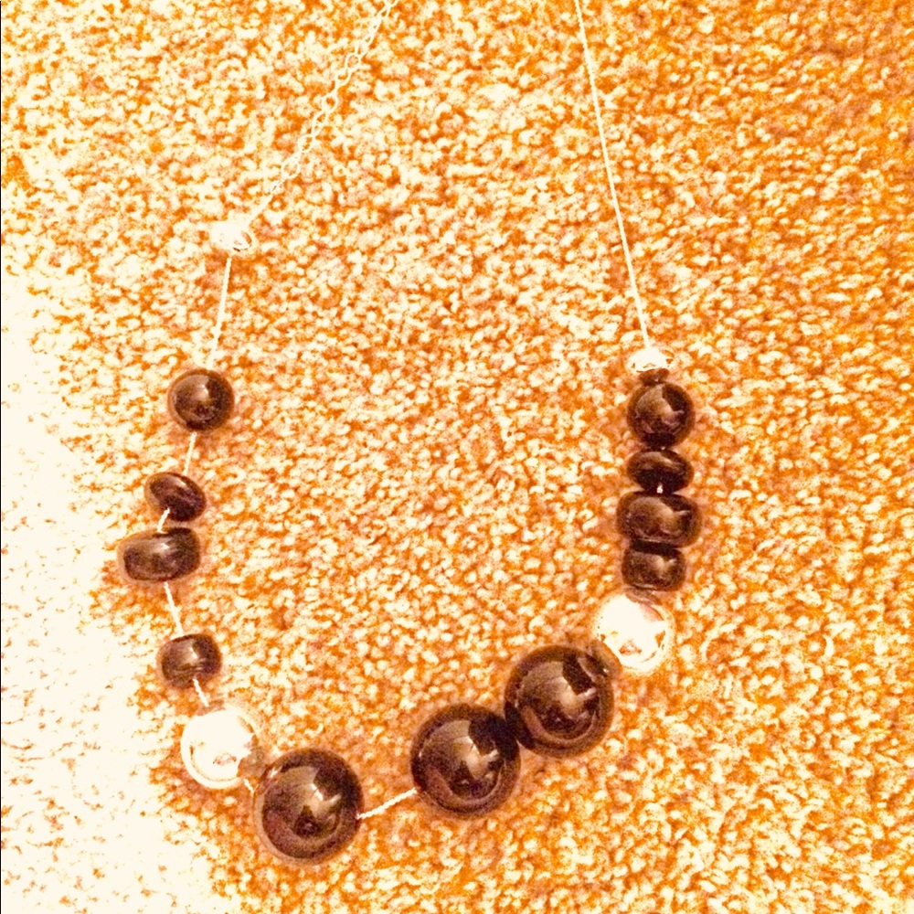 Black & Silver Necklace